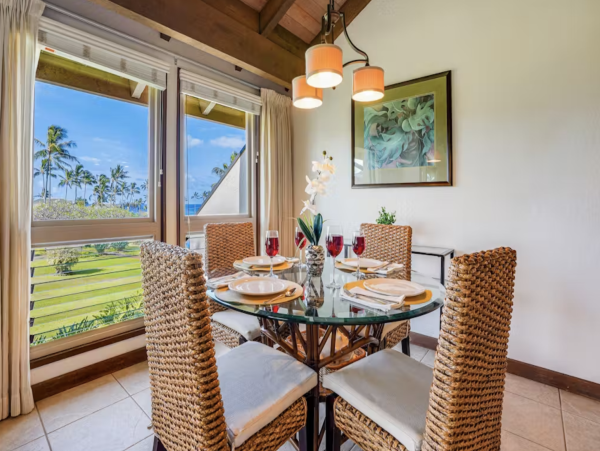 Luxury Poipu Kauai Vacation Rental  Ocean View Top-Floor Condo Near Brennecke’s Beach